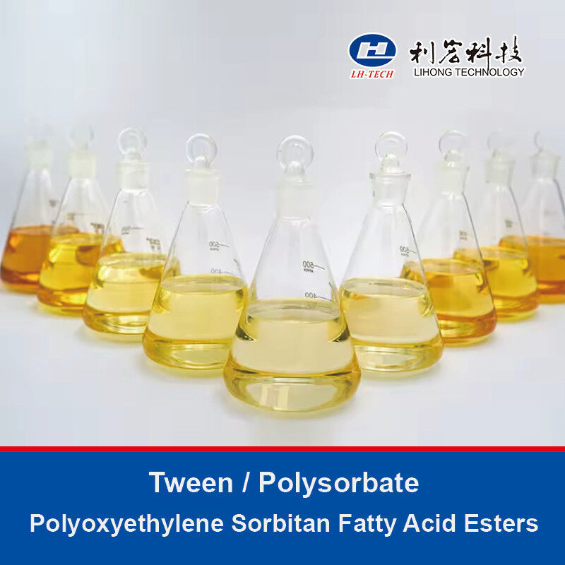 Tween 20 40 60 80 Polyoxyethylene Sorbitan Esters Polysorbate Emulsifiers In Food Cosmetics