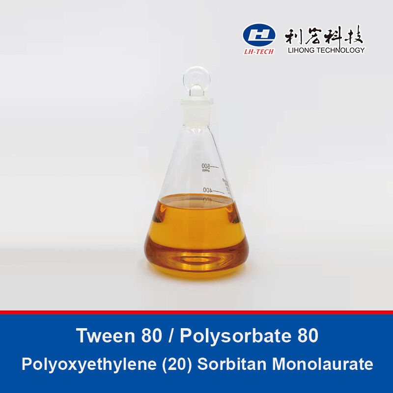 Food Grade Polysorbate 80 Polisorbato 80 99.9% Polyoxyethylene 20 Sorbitan Monolaurate