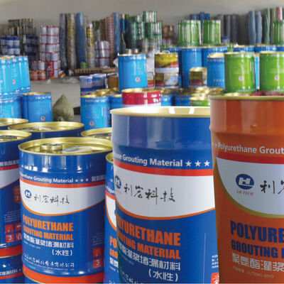 Waterproof Polyurethane Grouting Material Water Soluble PU Grouting Chemical