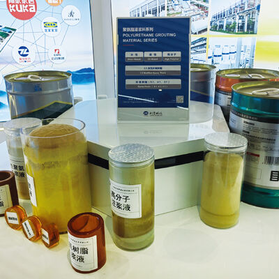 Oil Soluble PU Injection Foam Polyurethane Grouting Material Oil Based Grouting Agent