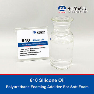 610 Olio di silicone Additivi di schiuma di poliuretano Liquido trasparente
